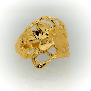 Gold Flower Ring🌺